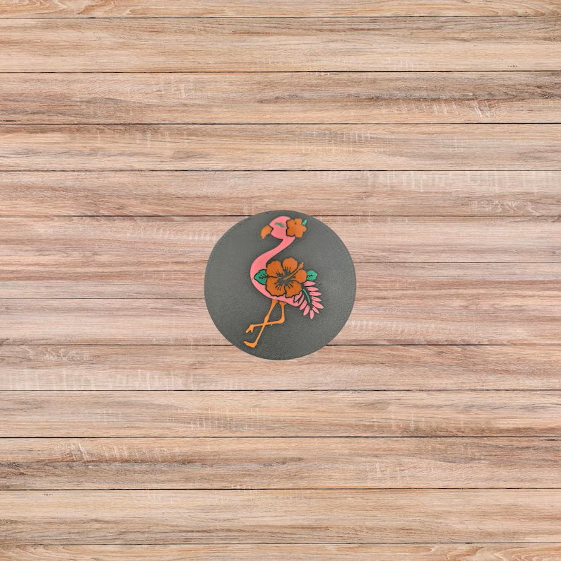Flamingo Coasters - Set of 4