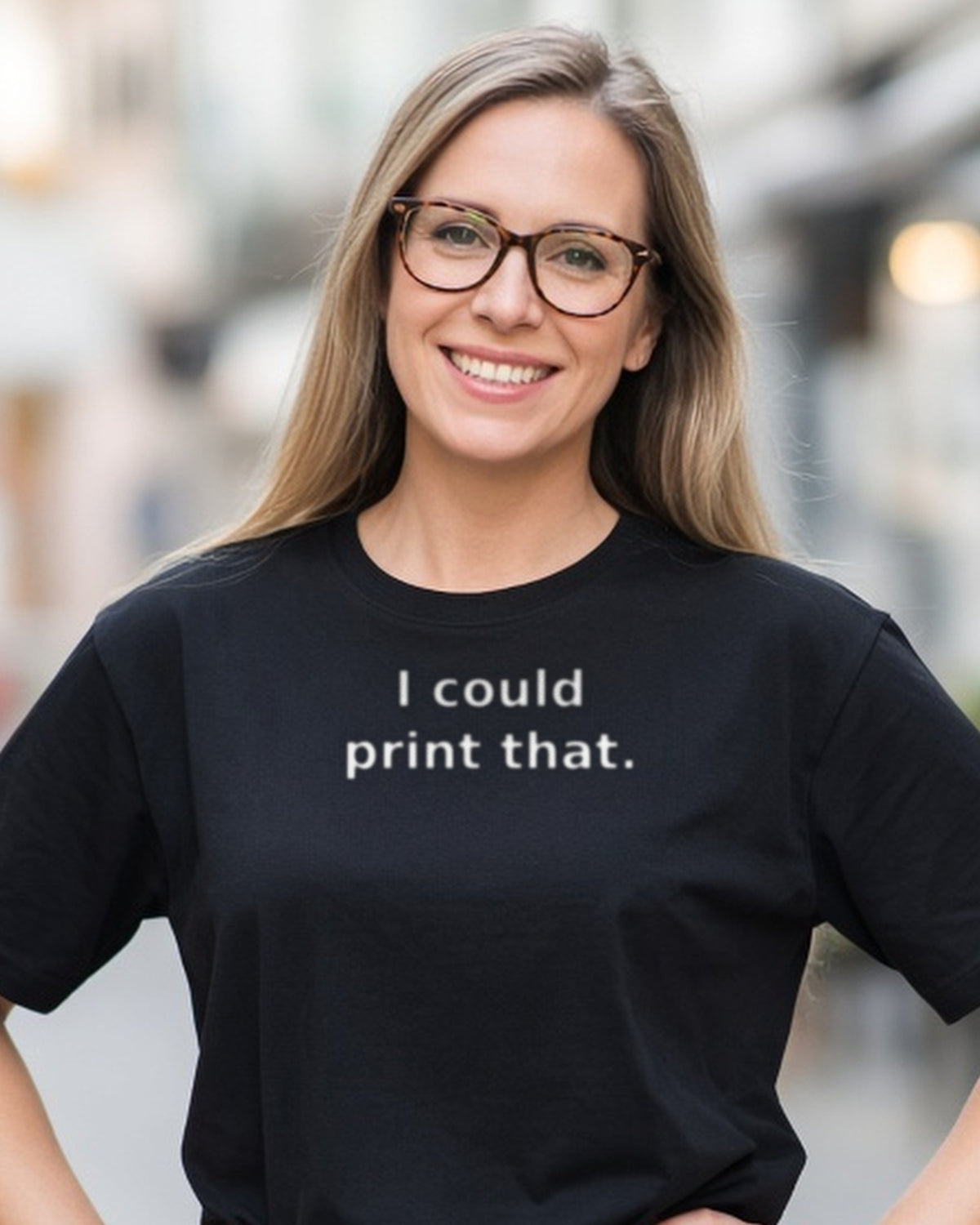 I Could Print That Shirt, Funny Maker DIY Tee, Tinkerer Gift, Inventor T-Shirt, Hobby Humor