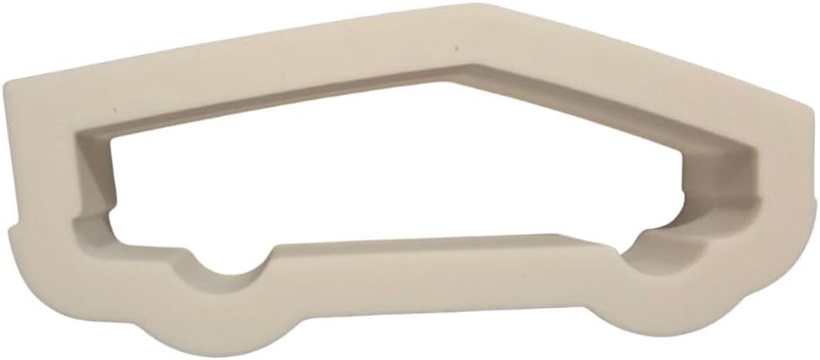 Tesla Cybertruck cookie cutter, side view