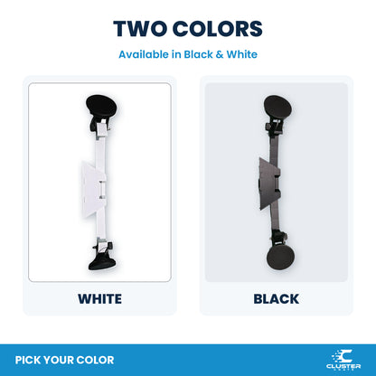 Starlink Mini suction cup mount - available in white and black